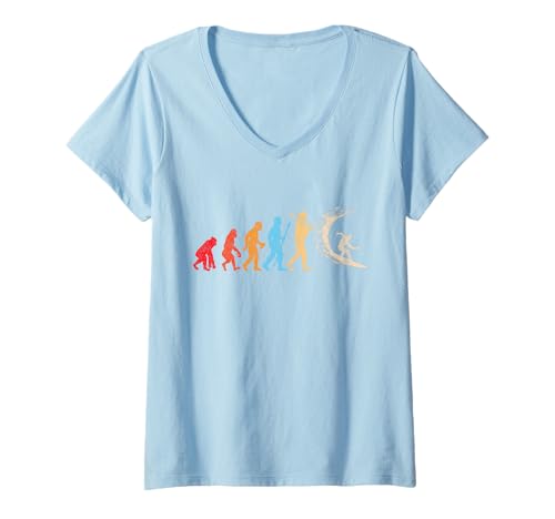 Damen Ich Peux Pas I'ai Surf Lustig Humor Geschenkidee Surfer Surfen Surfen T-Shirt mit V-Ausschnitt Damen Ich Peux Pas I'ai Surf Lustig Humor Geschenkidee Surfer Surfen Surfen T-Shirt mit V-Ausschnitt von Je Peux Pas J'Ai Surf Surfant Humour Cadeau Surf