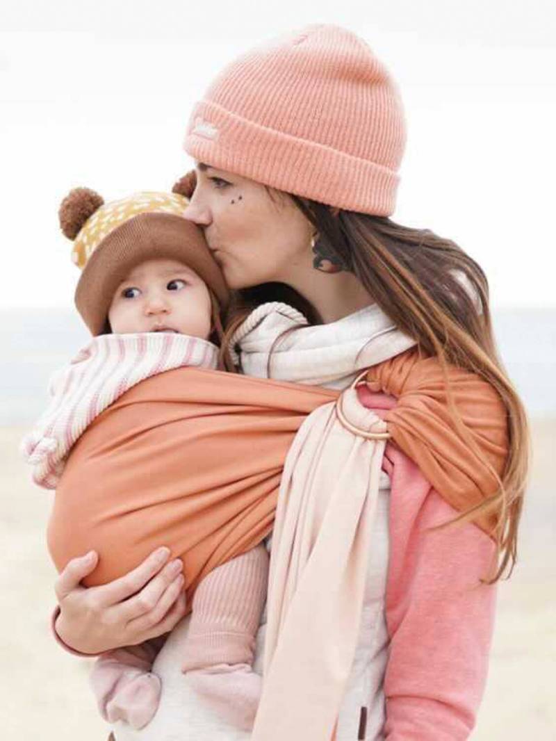 Kleines Baby Tragetuch mit Ringverschluss LOVE RADIUS by JPMBB von Je Porte Mon Bebe