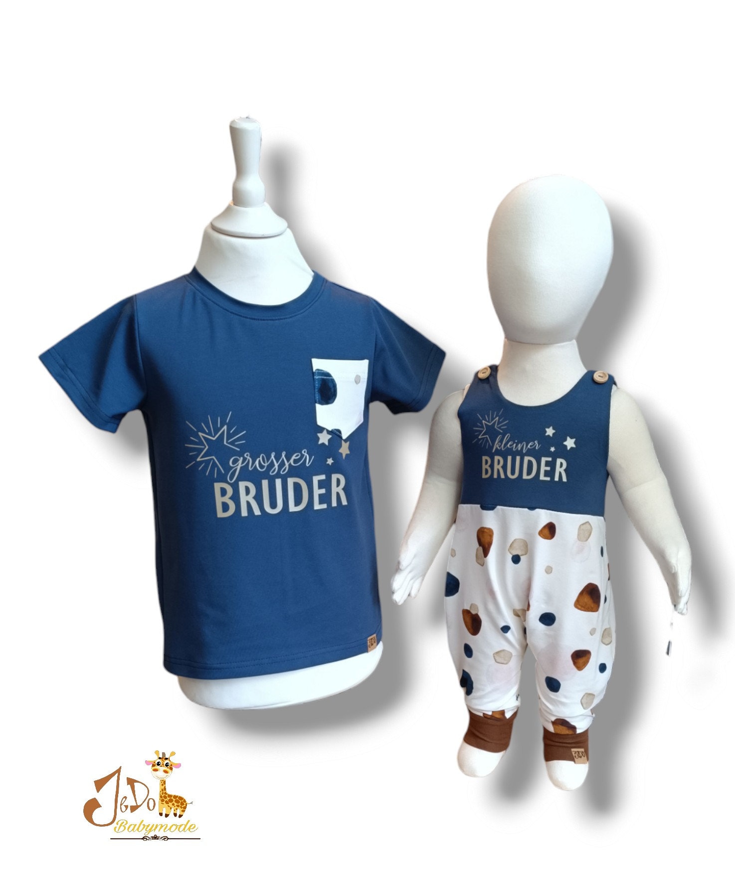 Geschwister Kleidungssets von JeDoBabymode