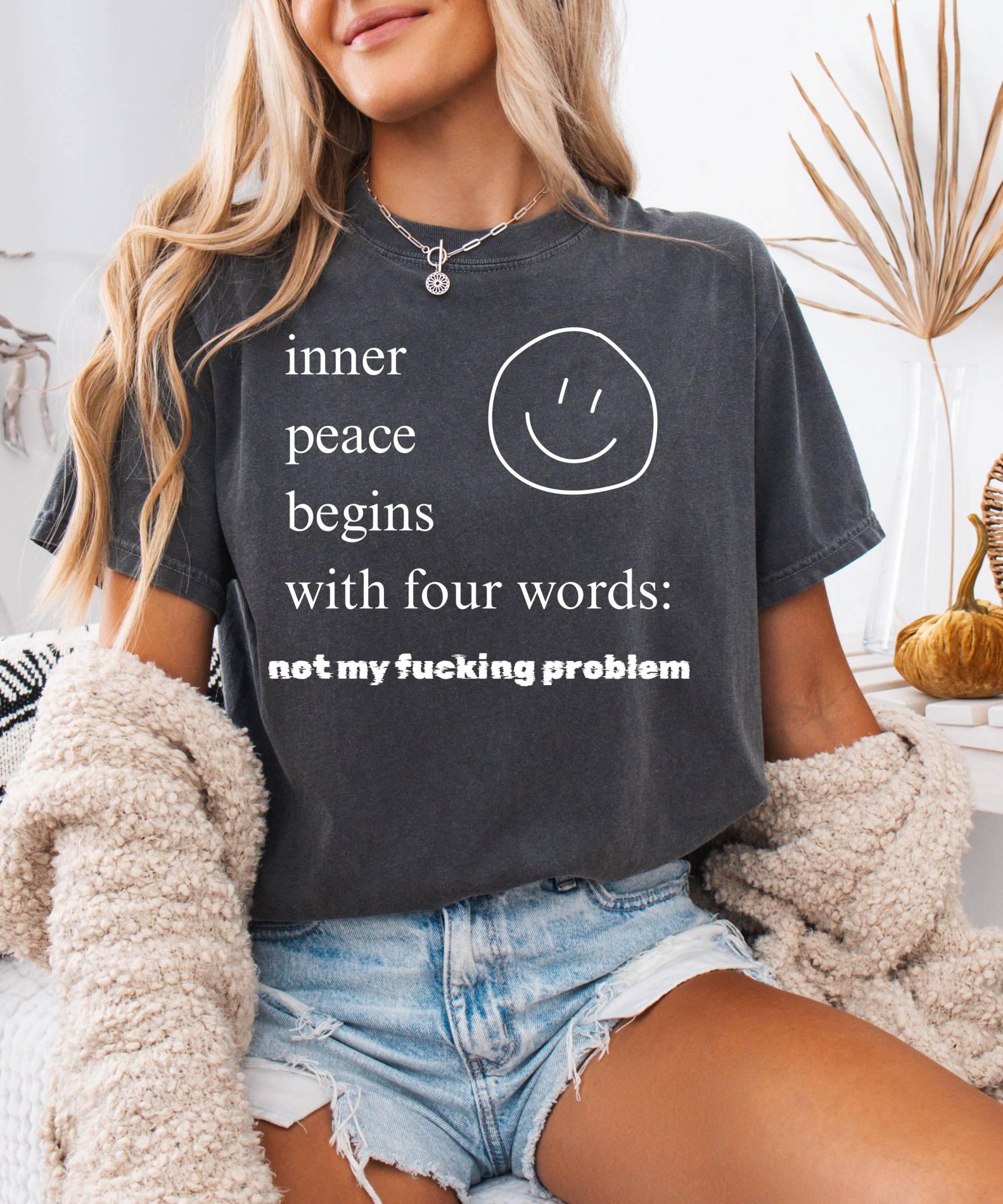 Lustiges T-Shirt Mit Spruch Unisex Shirt Geschenk Für Frauen Und Männer Fun Witziges Motiv Partyshirt Statement von JeEmmchen