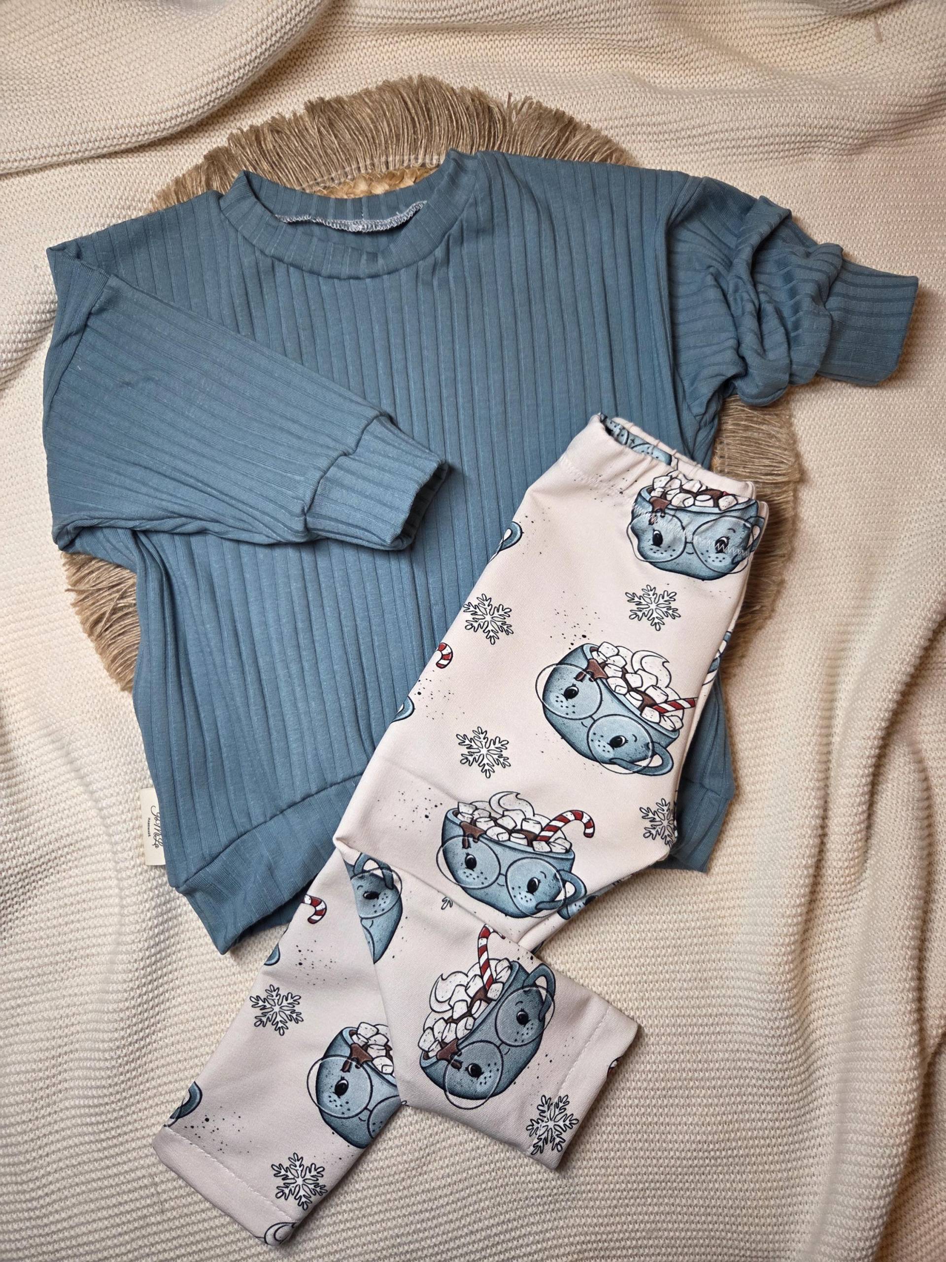 Oversize Sweater Und Leggings Weihnachten Kinder | Pullover Rippjersey Stylisch Unisex Set Größenauswahl Oversize Sweater Und Leggings Weihnachten Kinder | Pullover Rippjersey Stylisch Unisex Set Größenauswahl von JeMiLaHandmade