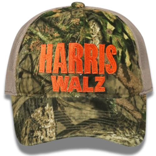 Jeados Harris Walz Camouflage Trucker Hat Kamala für Präsident Camo Hut Wahl 2024 Bestickt, Harris Walz Camo, M Jeados Harris Walz Camouflage Trucker Hat Kamala für Präsident Camo Hut Wahl 2024 Bestickt, Harris Walz Camo, M von Jeados