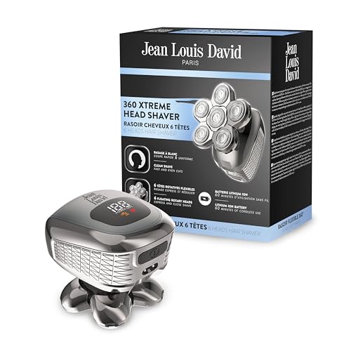 Haarschneider – Jean Louis David – 20209 – 6 drehbare Köpfe – 360 ° – 60 Minuten – Grau Haarschneider – Jean Louis David – 20209 – 6 drehbare Köpfe – 360 ° – 60 Minuten – Grau von Jean Louis David