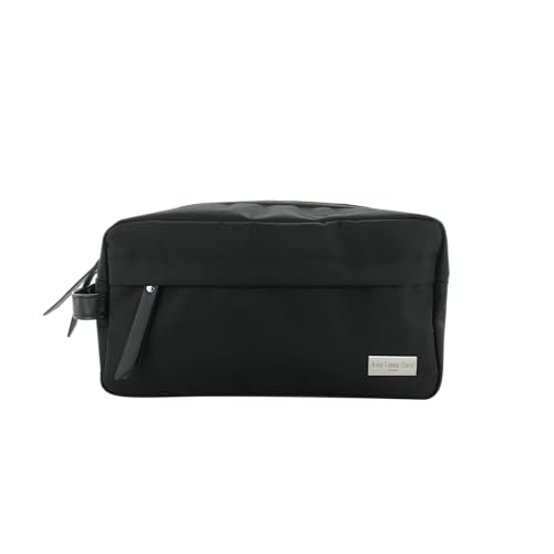 Jean Louis David – Kosmetiktasche für Herren, Modell Mittlere Größe, Schwarz – Reißverschluss, Schwarz, Klassisch Jean Louis David – Kosmetiktasche für Herren, Modell Mittlere Größe, Schwarz – Reißverschluss, Schwarz, Klassisch von Jean Louis David