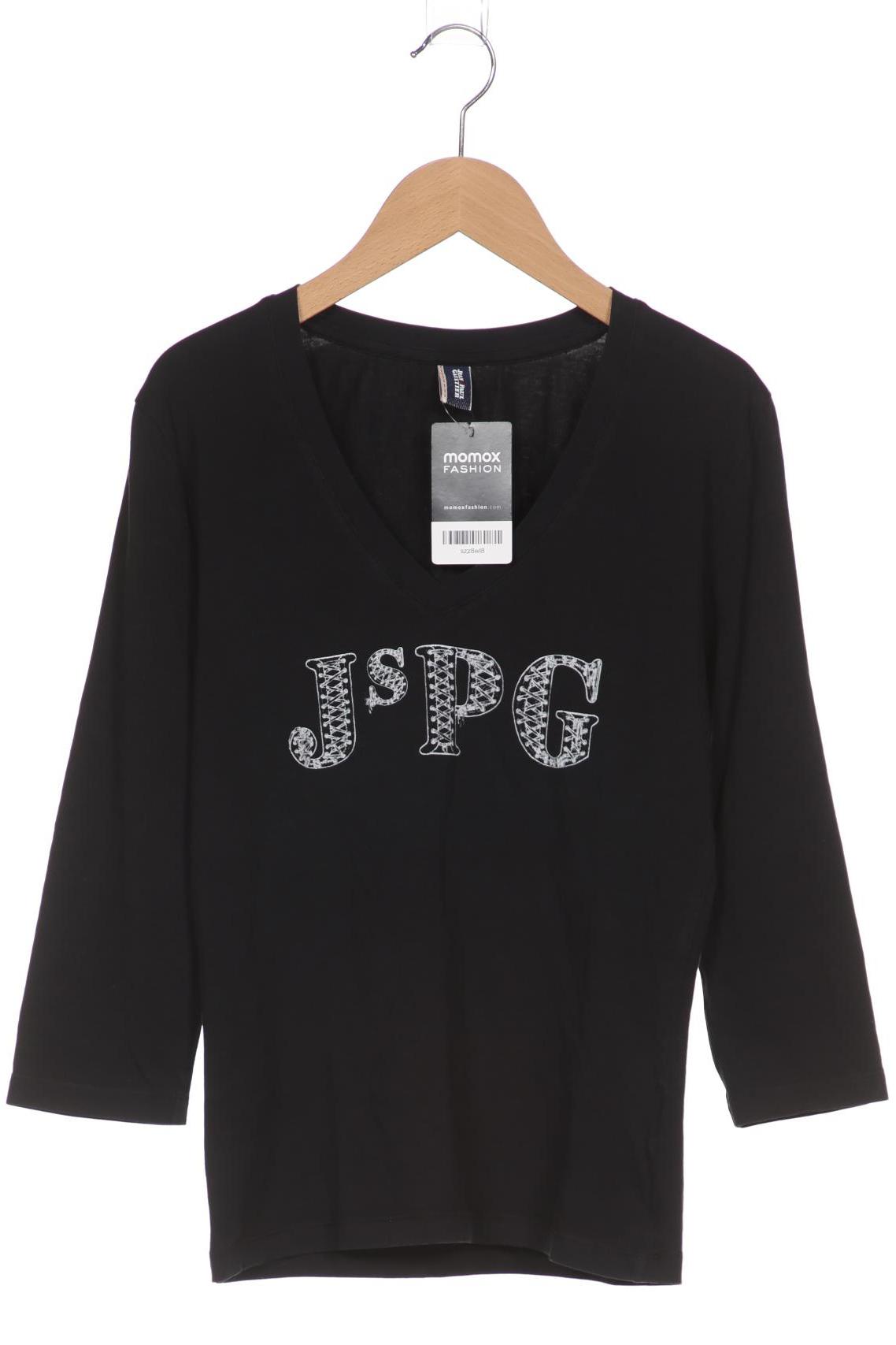 Jean Paul Gaultier Damen Langarmshirt, schwarz, Gr. 42 von Jean Paul Gaultier