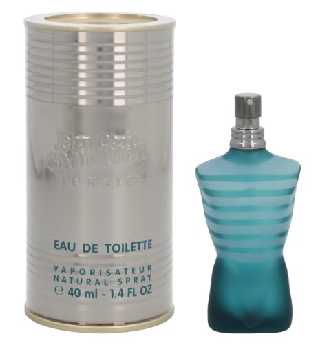 Jean Paul Gaultier Le Mâle Eau de Toilette 40ml, Minze, Bergamotte, Beifuß von JEAN PAUL GAULTIER