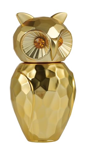 Jean-Pierre Sand - Belluna - Eau de Parfum, 100ml - Parfum für Frauen im Sammlerflakon, ideal als Geschenk - Damenparfum im Eulen-Flakon (Gold) von Jean-Pierre Sand