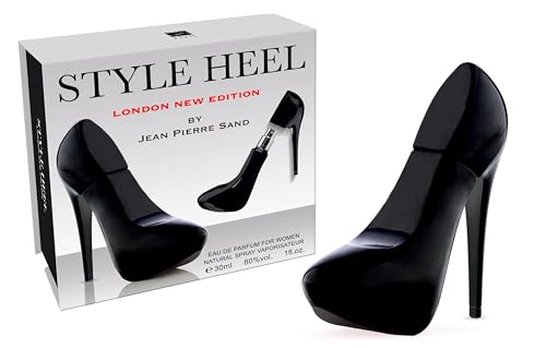 Jean-Pierre Sand Style Heel London - Eau de Parfum, 30ml - Parfum für Frauen im Sammlerflakon, ideal als Geschenk - Damenparfum im High Heel-Flakon von Jean-Pierre Sand