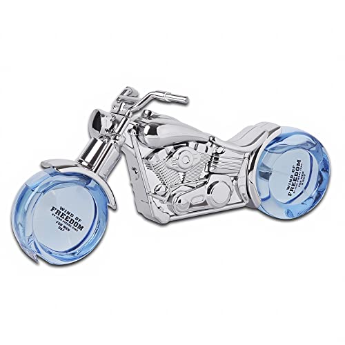 Jean-Pierre Sand - Wind of Freedom - Eau de Parfum, 30ml day + 50ml night - Parfum für Männer im Sammlerflakon - Herrenparfum im Motorrad-Flakon von Jean-Pierre Sand