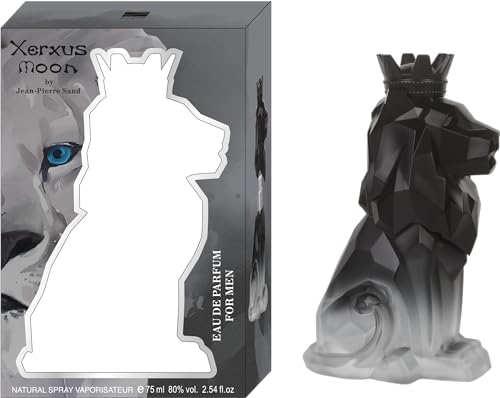Jean-Pierre Sand - Xerxus Moon - Parfum für Männer im Sammlerflakon, ideal als Geschenk - Herrenparfum im Löwen-Flakon (Moon) von Jean-Pierre Sand
