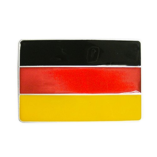 Jean's Friend Germany Deutschland Flag Enamel Belt Buckle Gürtelschnallen von Jean's Friend