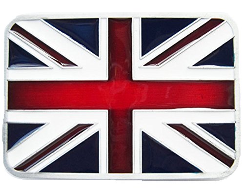 JEAN'S FRIEND New Enamel Union Jack Flag UK Flag Vintage Belt Buckle Gürtelschnallen US Stock von JEAN'S FRIEND