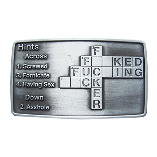 Jean's Friend Scrabble Letter New Vintage Belt Buckle Gürtelschnallen von Jean's Friend