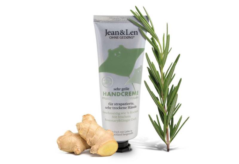 Jean & Len ohne Gedons* Handcreme Sehr geile Handcreme Rosemary & Ginger, 1-tlg., Aromatherapie von Jean & Len ohne Gedons*