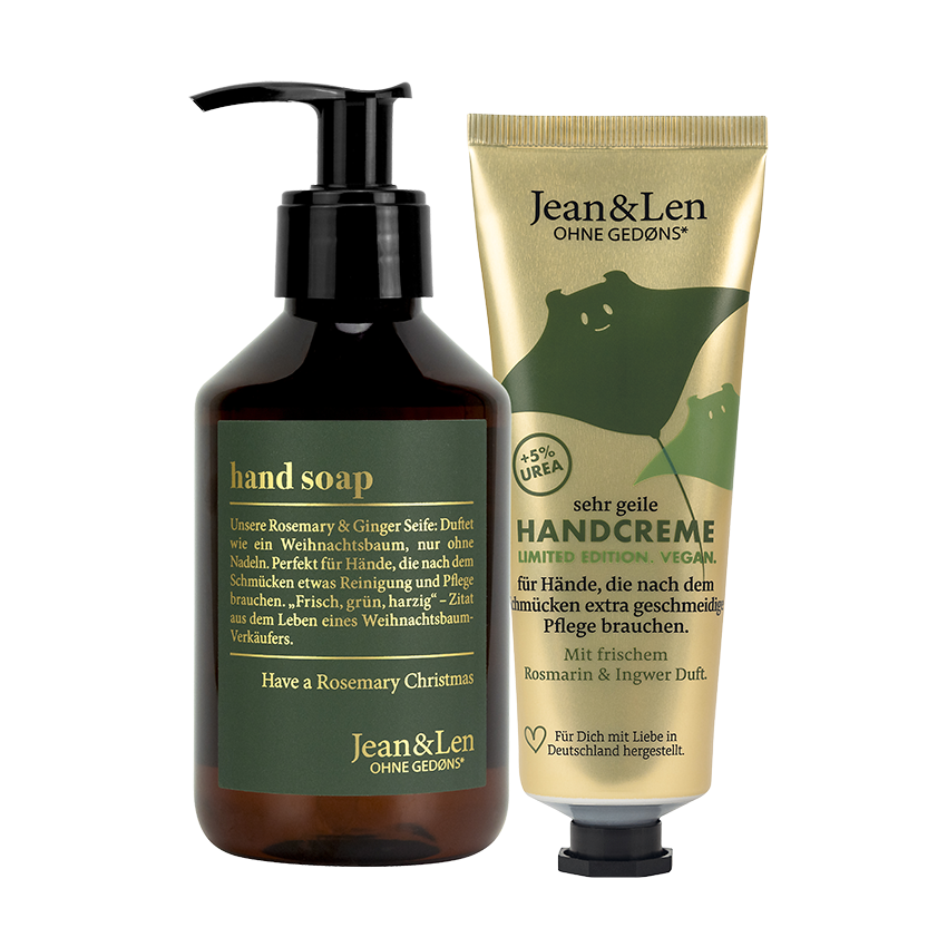 Christmas Limited Edition ? Handseife & Handcreme im Set | Jean&Len von Jean&Len