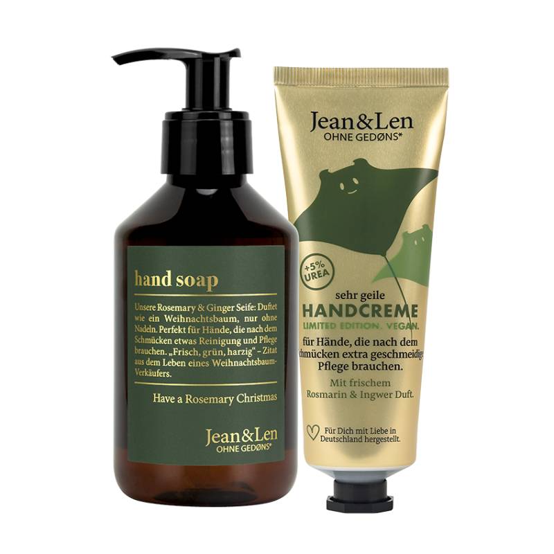 Christmas Limited Edition ? Handseife & Handcreme im Set | Jean&Len von Jean&Len