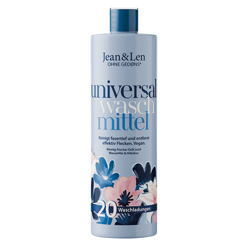 Flüssigwaschmittel Wasserlilie/Hibiskus | Jean&Len von Jean&Len