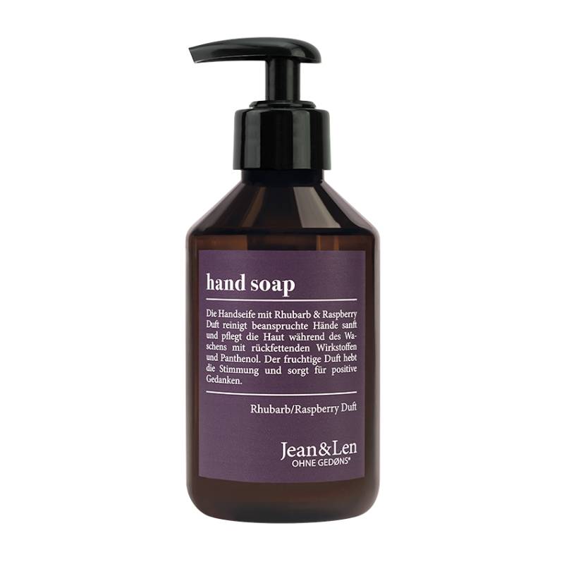 Hand Soap Rhubarb/Raspberry | Jean&Len Hand Soap Rhubarb/Raspberry | Jean&Len von Jean&Len