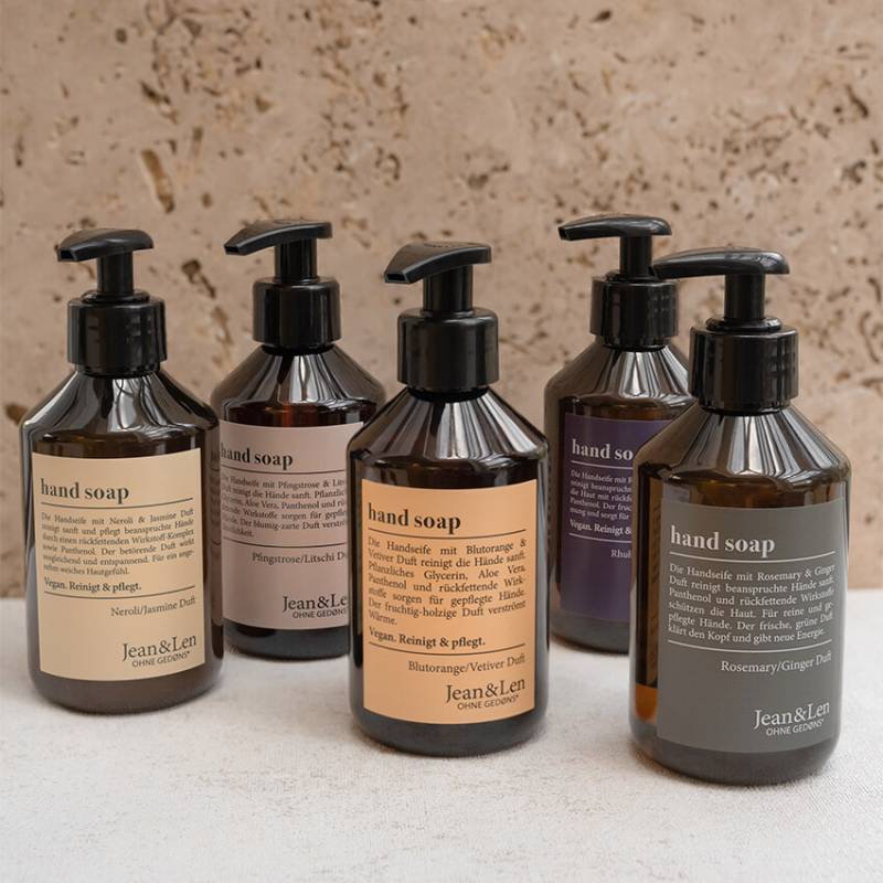 Hand Soap Set ? 5 Düfte zum Verlieben Hand Soap Set ? 5 Düfte zum Verlieben von Jean&Len