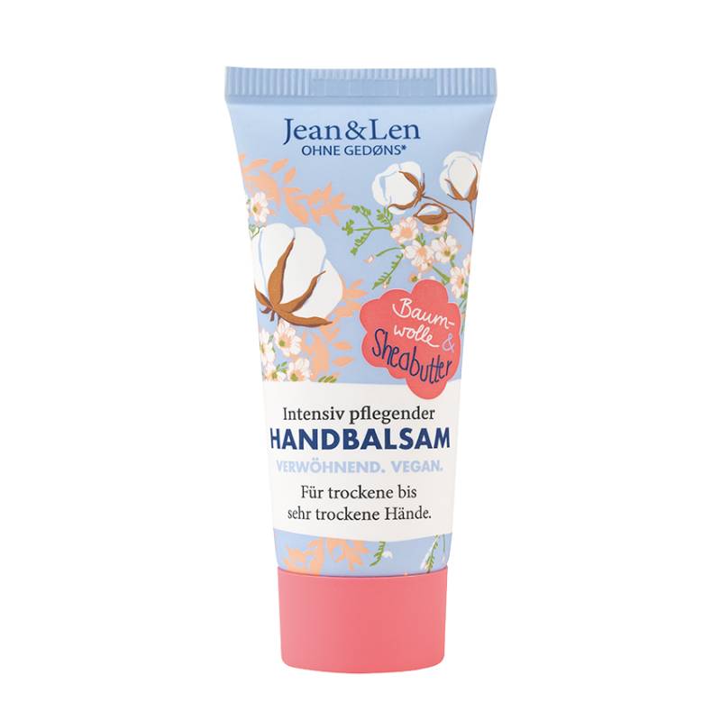 Handbalsam Baumwolle/Sheabutter Reisegröße, 20ml von Jean&Len