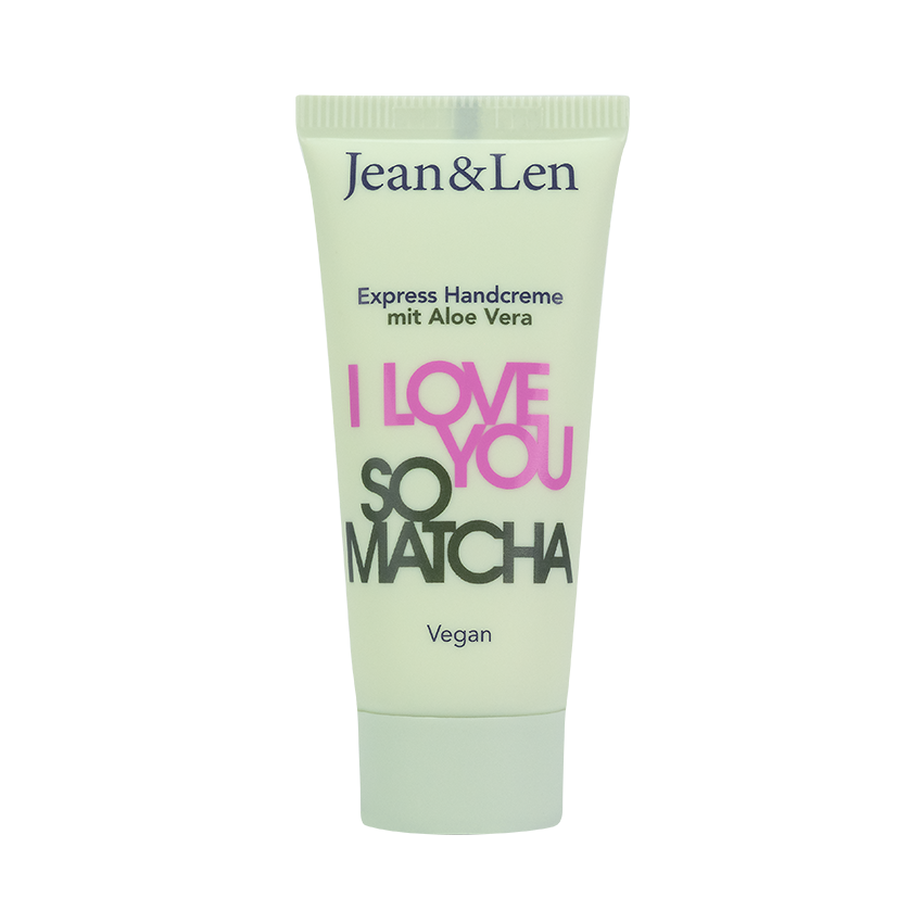 Handcreme Mini I Love You So Matcha | Jean&Len von Jean&Len