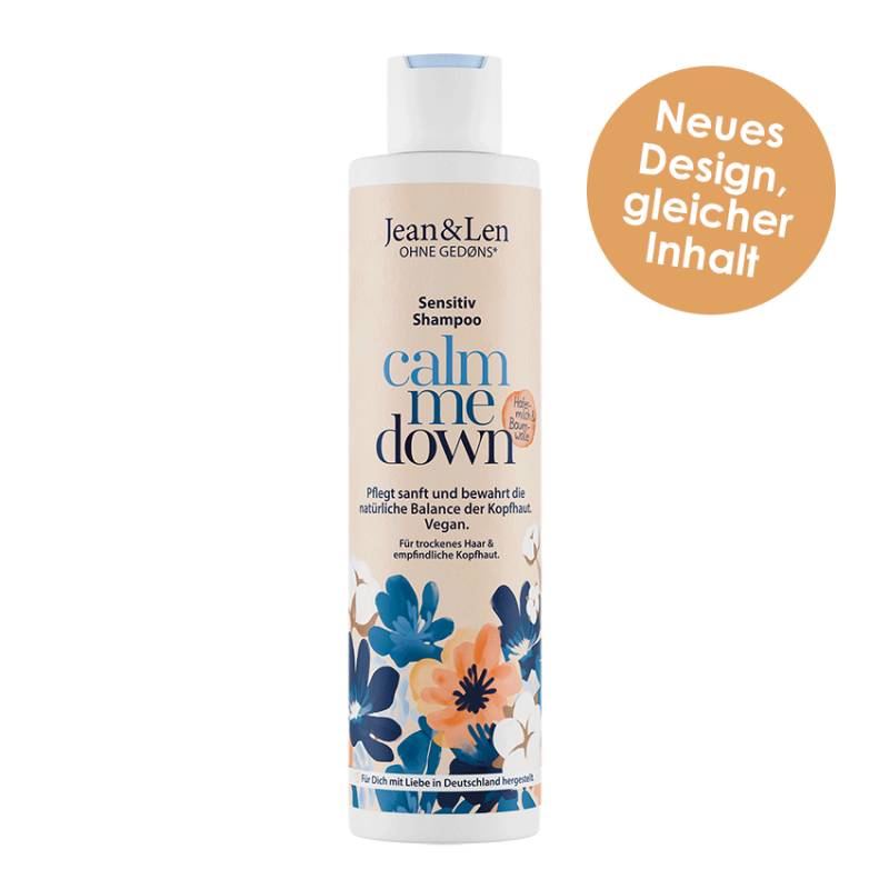 Sensitiv Shampoo Hafermilch/Baumwolle, 300 ml von Jean&Len