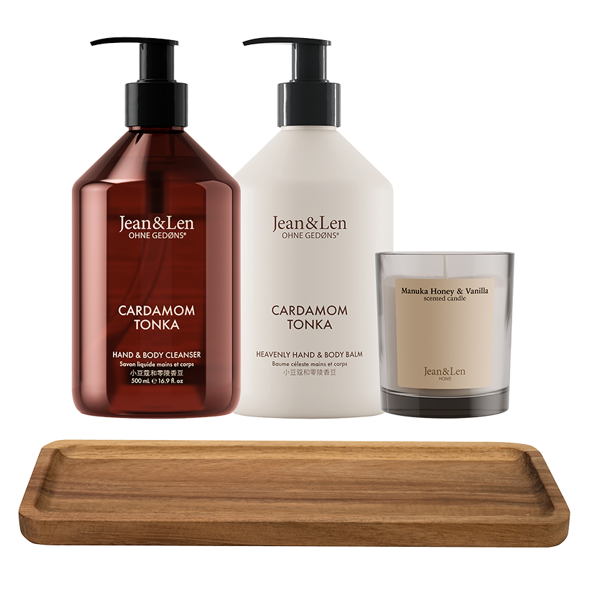 Warming up to Christmas Set mit warm-würzigem Duft | Jean&Len von Jean&Len