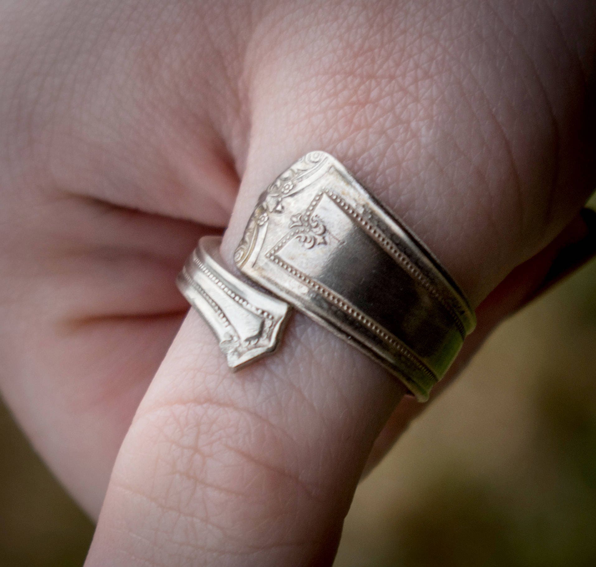 Silber-Löffel Ring Silber-Löffel Ring von JeanMegahanArt