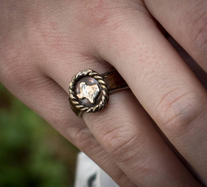 Texas-Ring - Oval Texas-Ring - Oval von JeanMegahanArt