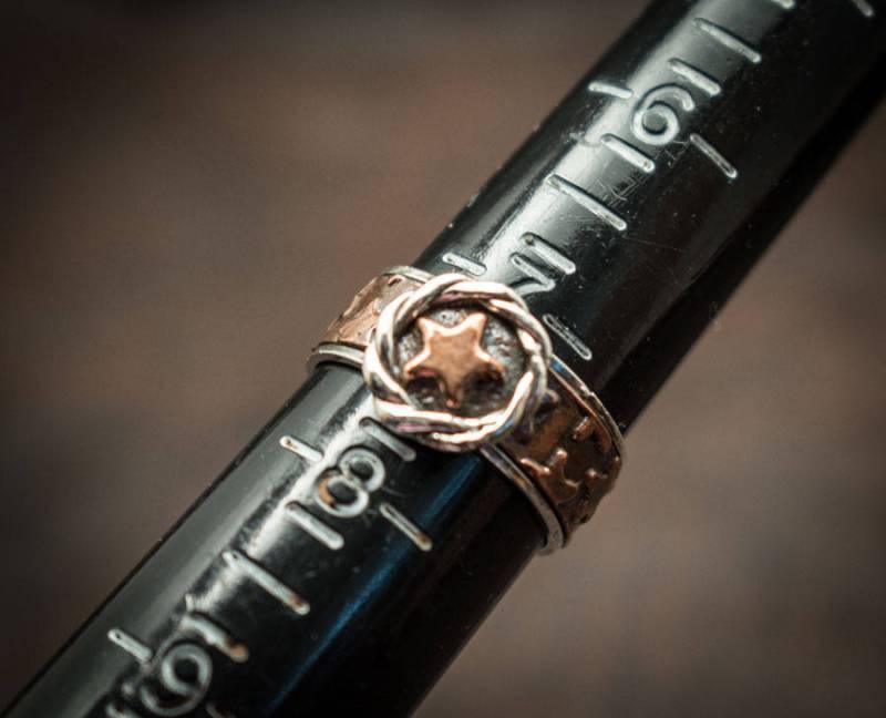 Texas Stern Ring - Runde Texas Stern Ring - Runde von JeanMegahanArt