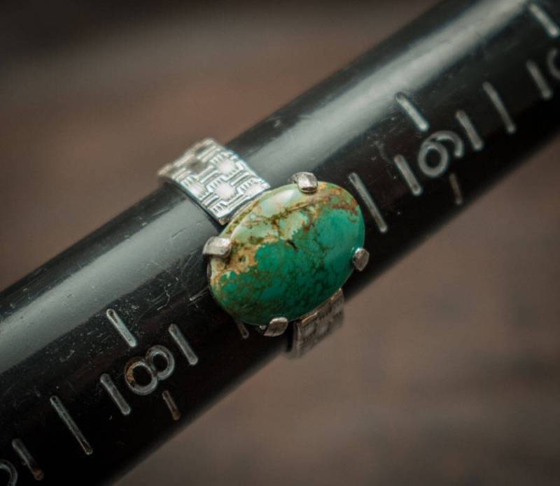 Türkis Und Silber Ring Türkis Und Silber Ring von JeanMegahanArt