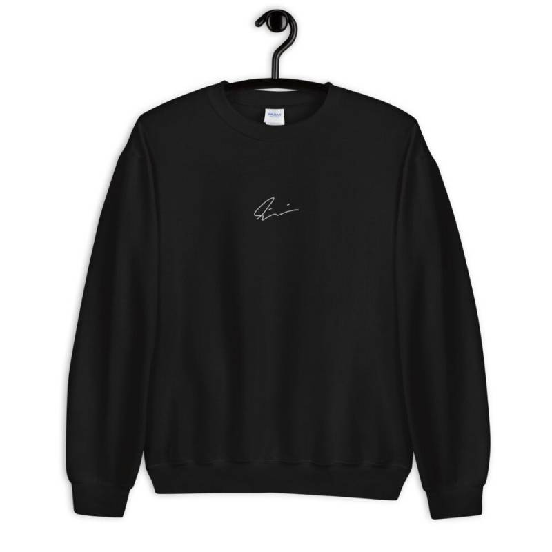 Olivier Industries ® Signature Collection Gestickte Unterschrift in Front Unisex-Pullover von JeanOlivierDesigns