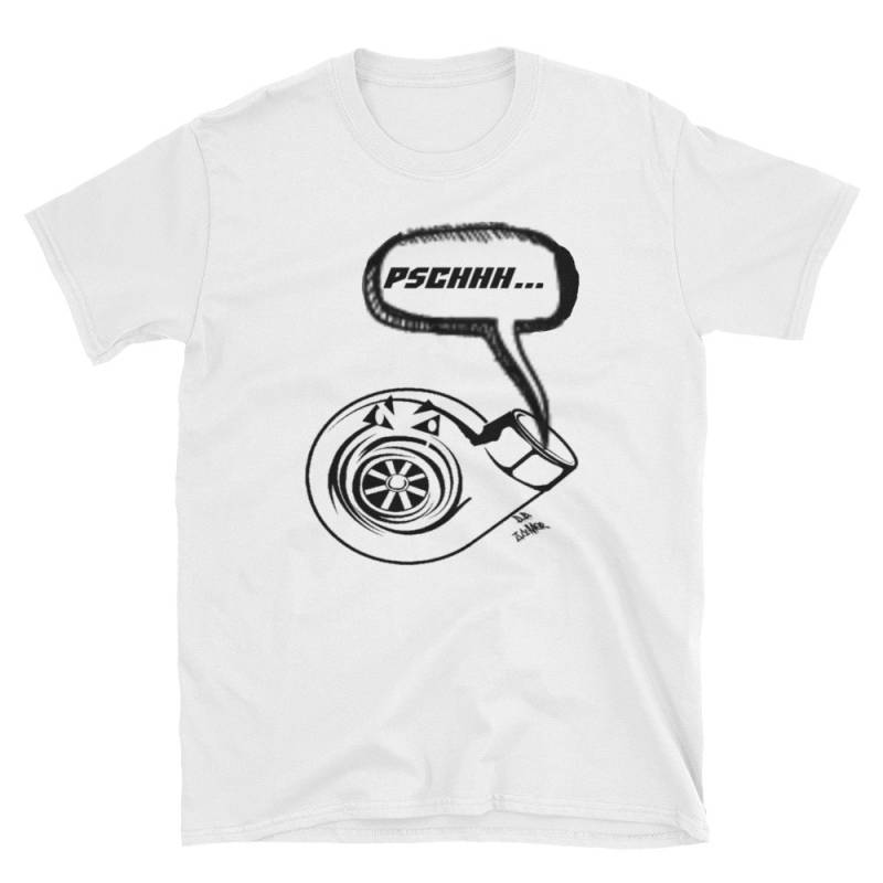 Turbolader - Turbocharger Comic Short-Sleeve Unisex T-Shirt Turbolader - Turbocharger Comic Short-Sleeve Unisex T-Shirt von JeanOlivierDesigns