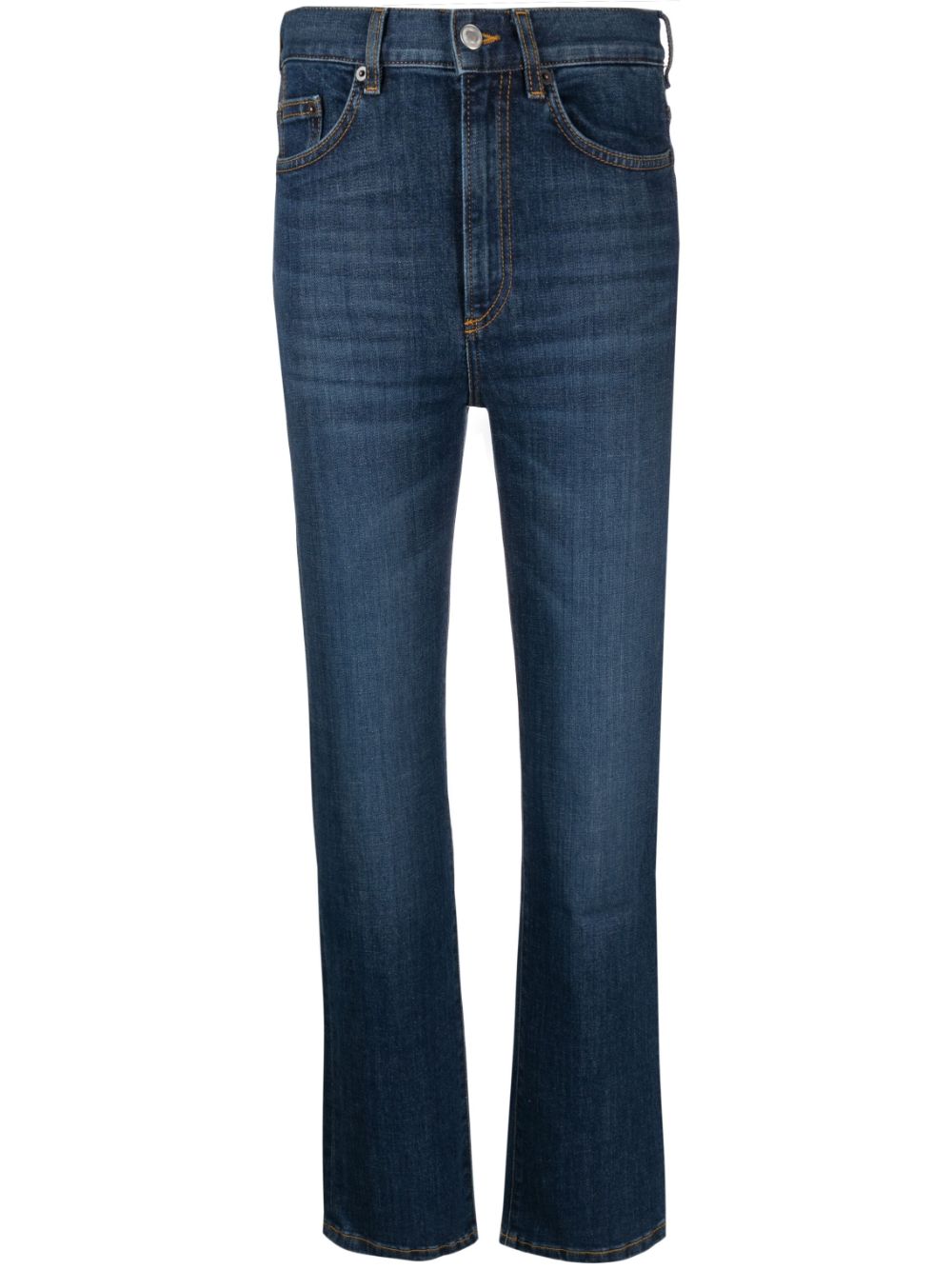 Jeanerica Skinny-Jeans mit hohem Bund - Blau von Jeanerica