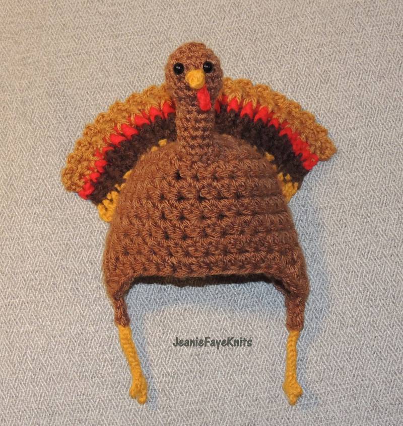 Gehäkelte Türkei Hut von JeanieFayeknits