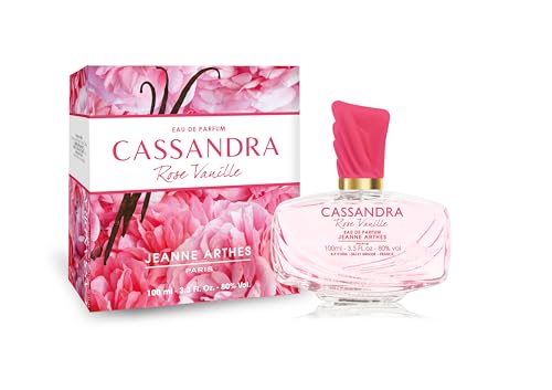 JEANNE ARTHES - Cassandra Rose Vanille Damenparfüm - Eau de Parfum - 100 ml Sprühflasche - Hergestellt in Grasse von Jeanne Arthes