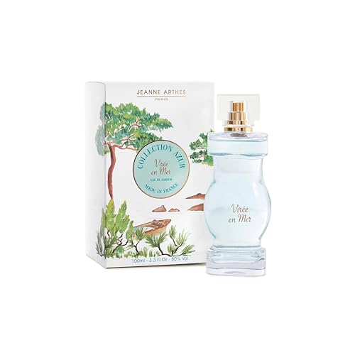 JEANNE ARTHES – Eau de Parfum für Damen „French Way Of Life“ – Azur-Kollektion – Seereise – Frisch & Blumig – Tiaréblüte & Orangenblüte – Hergestellt in Grasse – Geschenk für Damen – 100 ml von Jeanne Arthes