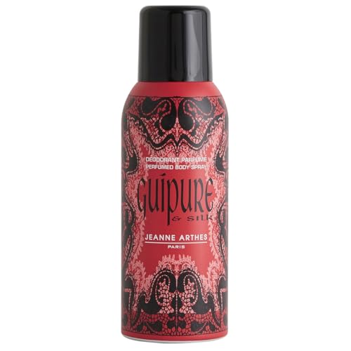 JEANNE ARTHES Guipure & Silk Deodorant für Damen, Duftspray, Kokosnuss-Vanille, 150 ml JEANNE ARTHES Guipure & Silk Deodorant für Damen, Duftspray, Kokosnuss-Vanille, 150 ml von Jeanne Arthes