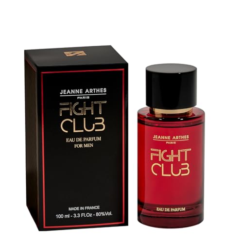 JEANNE ARTHES – Herrenparfüm – Fight Club – Eau de Parfum – 100 ml Sprühflasche – Sandelholz & Vanille – Hergestellt in Grasse von Jeanne Arthes