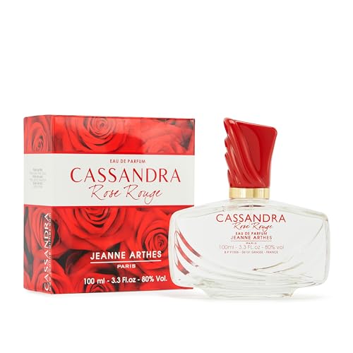 JEANNE ARTHES - Cassandra Rose Rouge Damenparfüm - Eau de Parfum - 100 ml Sprühflasche - Hergestellt in Grasse von Jeanne Arthes
