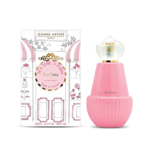 JEANNE ARTHES - French Way Of Life Damenparfüm – Tea Time à Paris – Pavlova – Eau de Parfum – Flasche mit Zerstäuber 100 ml – hergestellt in Frankreich bis fettig von Jeanne Arthes