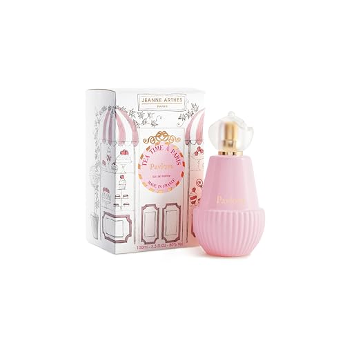 JEANNE ARTHES – French Way Of Life Eau de Parfum für Damen – Tea Time in Paris – Pavlova – Blumig & Fruchtig – Erdbeere & Centifolia-Rose – Hergestellt in Grasse – Geschenk für Damen – 100 ml von Jeanne Arthes