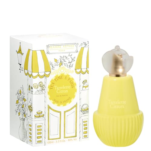 JEANNE ARTHES – Eau de Parfum für Damen „French Way Of Life“ – Teezeit in Paris – Zitronentörtchen – Blumig & Fruchtig – Apfel & Freesie – Hergestellt in Grasse – Geschenk für Damen – 100 ml von Jeanne Arthes