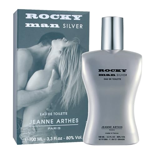 Jeanne Arthes Rocky Man Silver Eau De Toilette 100 ml (man) von Jeanne Arthes