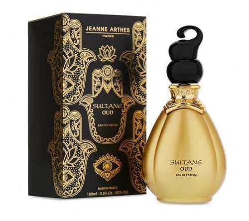 JEANNE ARTHES - Damenparfüm Sultane Oud – Eau de Parfum – Flasche mit Zerstäuber 100 ml – hergestellt in Frankreich bis fettig von Jeanne Arthes