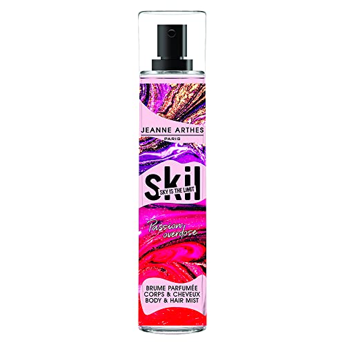 Skil – Parfümierter Nebel für Damen – Passion Overdose – Kollektion Toxic Love – hergestellt in Frankreich – Nachfüllbare Flasche – 250 ml von Jeanne Arthes