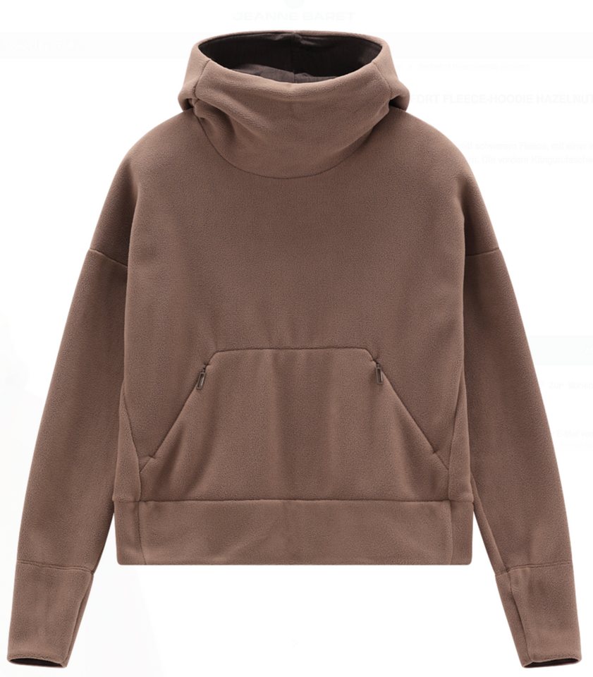 Jeanne Baret Kapuzensweatshirt ROCHEFORT HOODIE von Jeanne Baret