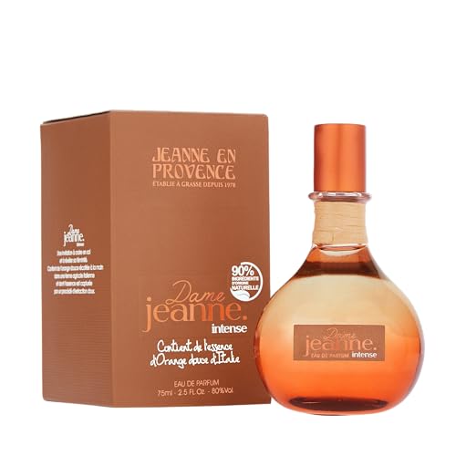 JEANNE EN PROVENCE – Damenparfüm Dame Jeanne Intense – Eau de Parfum – 75 ml Sprühflasche – Hergestellt in Grasse von Jeanne En Provence