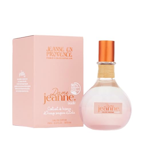 JEANNE EN PROVENCE - Dame Jeanne Nude – Eau de Toilette für Damen – blumiger Duft – Inhaltsstoffe natürlichen Ursprungs – Flasche 75 ml von Jeanne En Provence