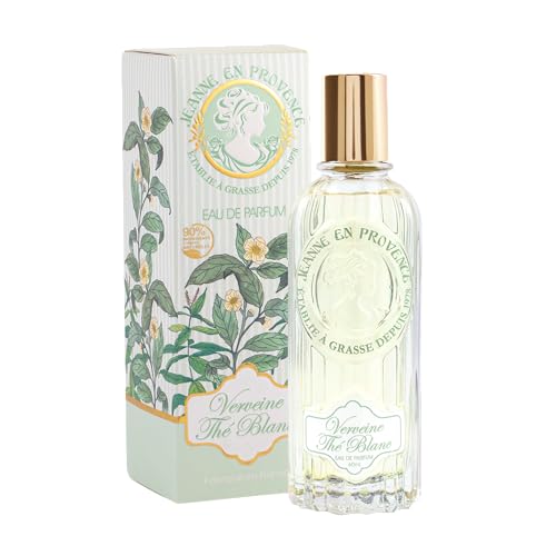 JEANNE EN PROVENCE – Damenparfüm Verbena White Tea – Eau de Parfum – 60 ml Sprühflasche – Hergestellt in Grasse von Jeanne En Provence